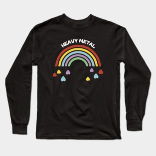 Heavy Metal Rainbow Long Sleeve T-Shirt